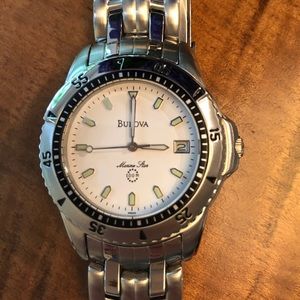 Men’s Bulova watch. Marine star collection